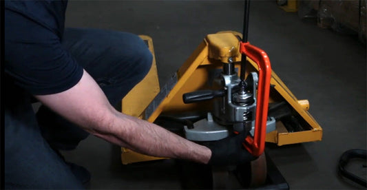 How to Replace the Handle Return Spring on a Pallet Jack