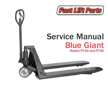 *Blue Giant PT-50/PT-55 Service Manual