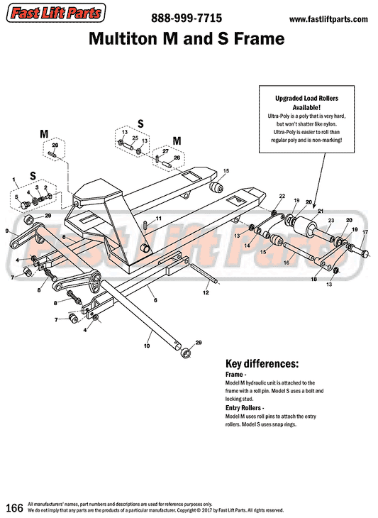 Multiton M & S Frame Line Drawing
