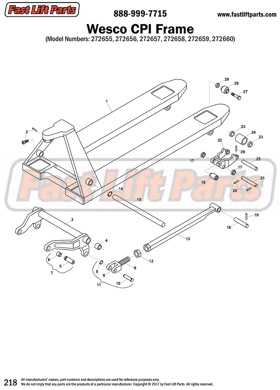Wesco Parts Catalog & Industrial Products Fast Lift Parts